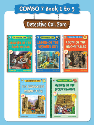 COMBO7: Detective Col. Zoro Mystery: Book 1 to 5