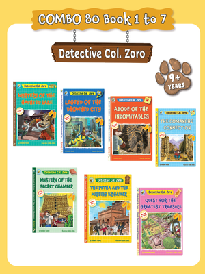 COMBO80: Detective Col. Zoro Mystery: Book 1 to 7