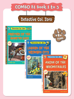 COMBO81: Detective Col. Zoro Mystery: Book 1 to 3
