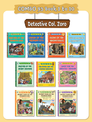 Combo93: Detective Col. Zoro Mystery: Book 1 to 10