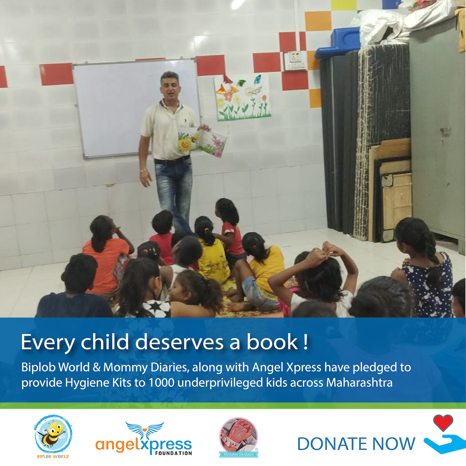 Donate A Book - Biplobworld