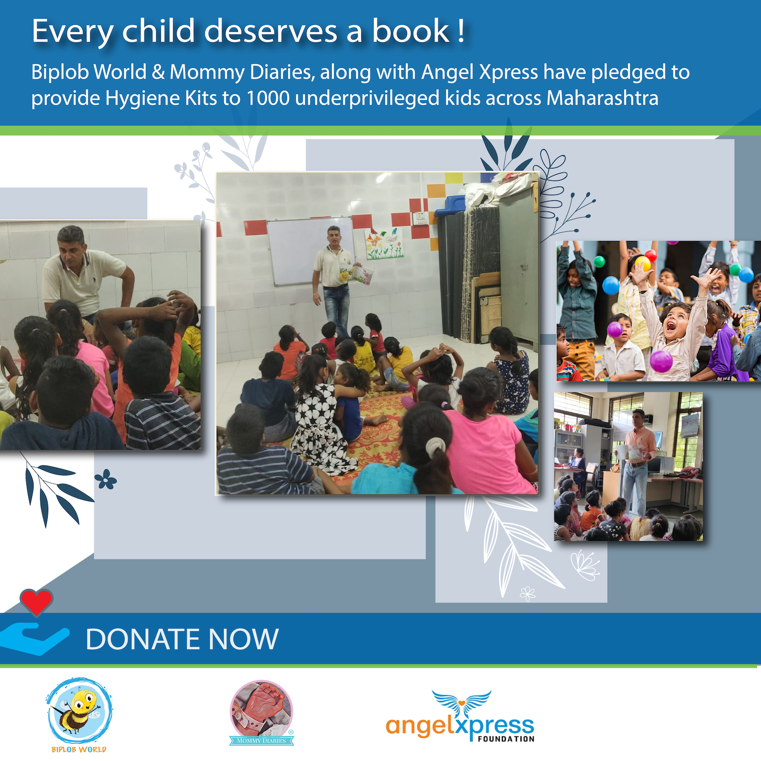 Donate A Book - Biplobworld