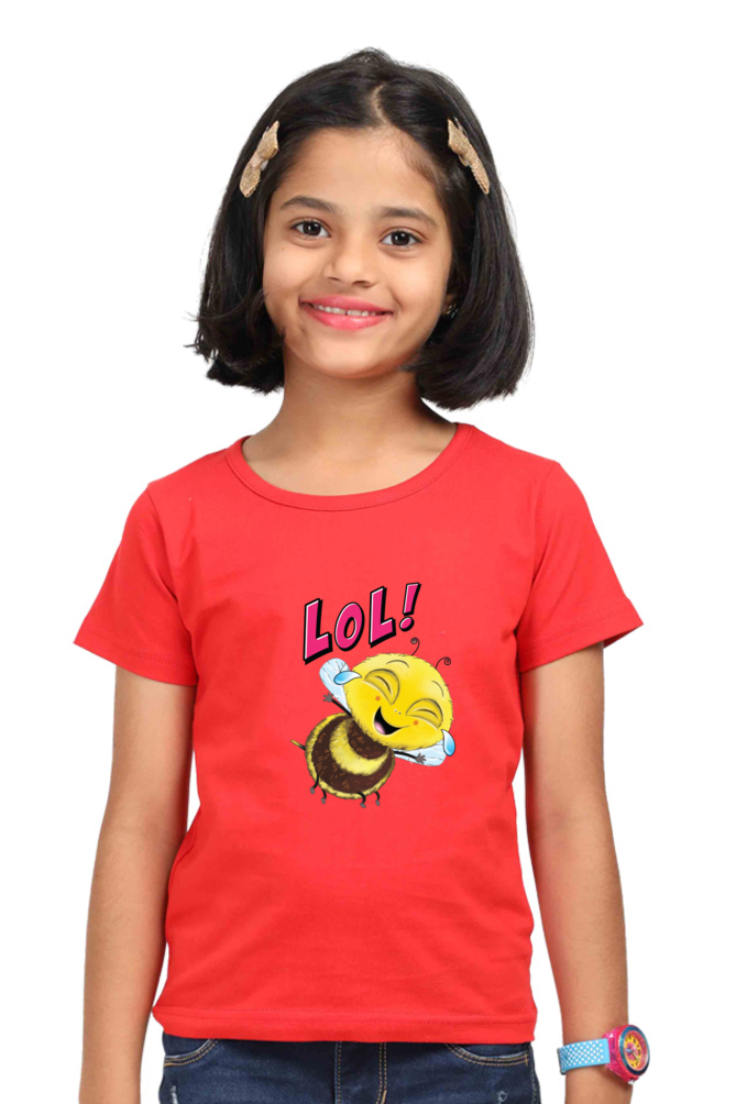 Girls T Shirt (GTBLOL) - Biplobworld