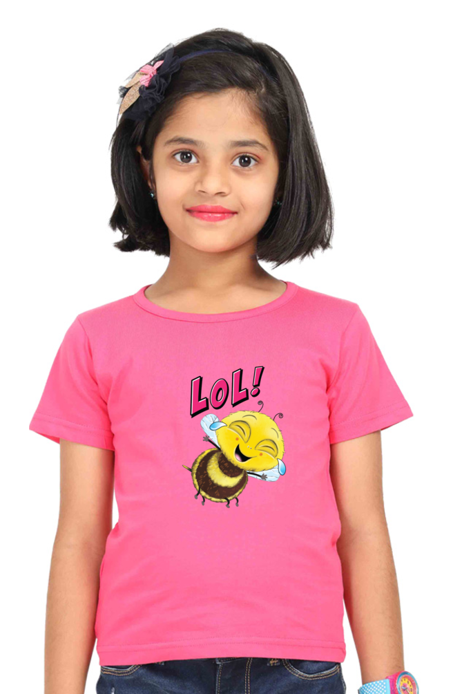 Girls T Shirt (GTBLOL) - Biplobworld