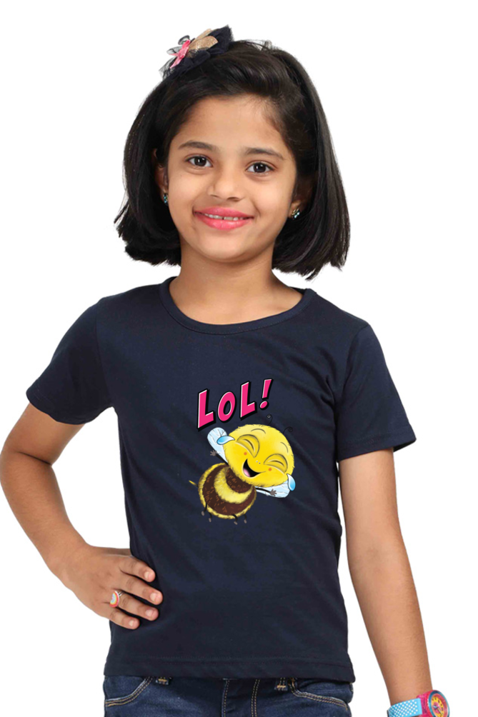 Girls T Shirt (GTBLOL) - Biplobworld