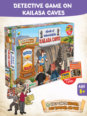 Reduce to Deduce: Kailasa Caves (Abode of the Indomitables)