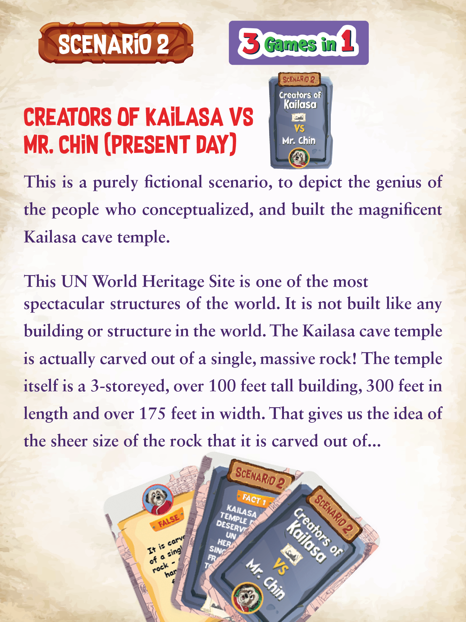 Reduce to Deduce: Kailasa Caves (Abode of the Indomitables)