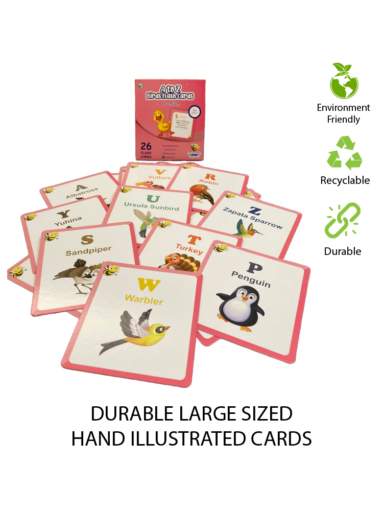 Premium A to Z Birds (Age 2 to 7) - Biplobworld