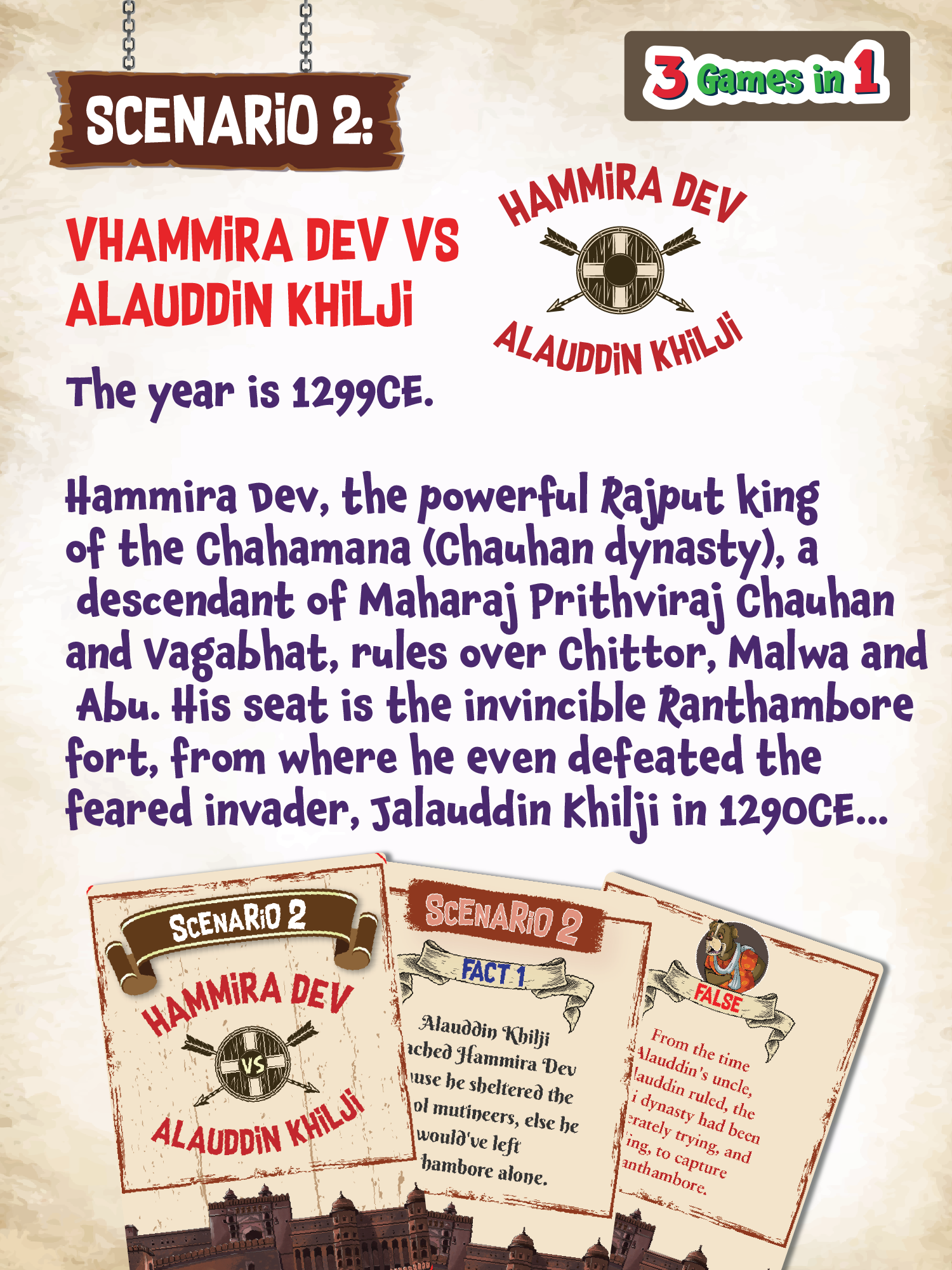 Reduce to Deduce: Ranthambore Fort (Mystery of the Haunted Lake)