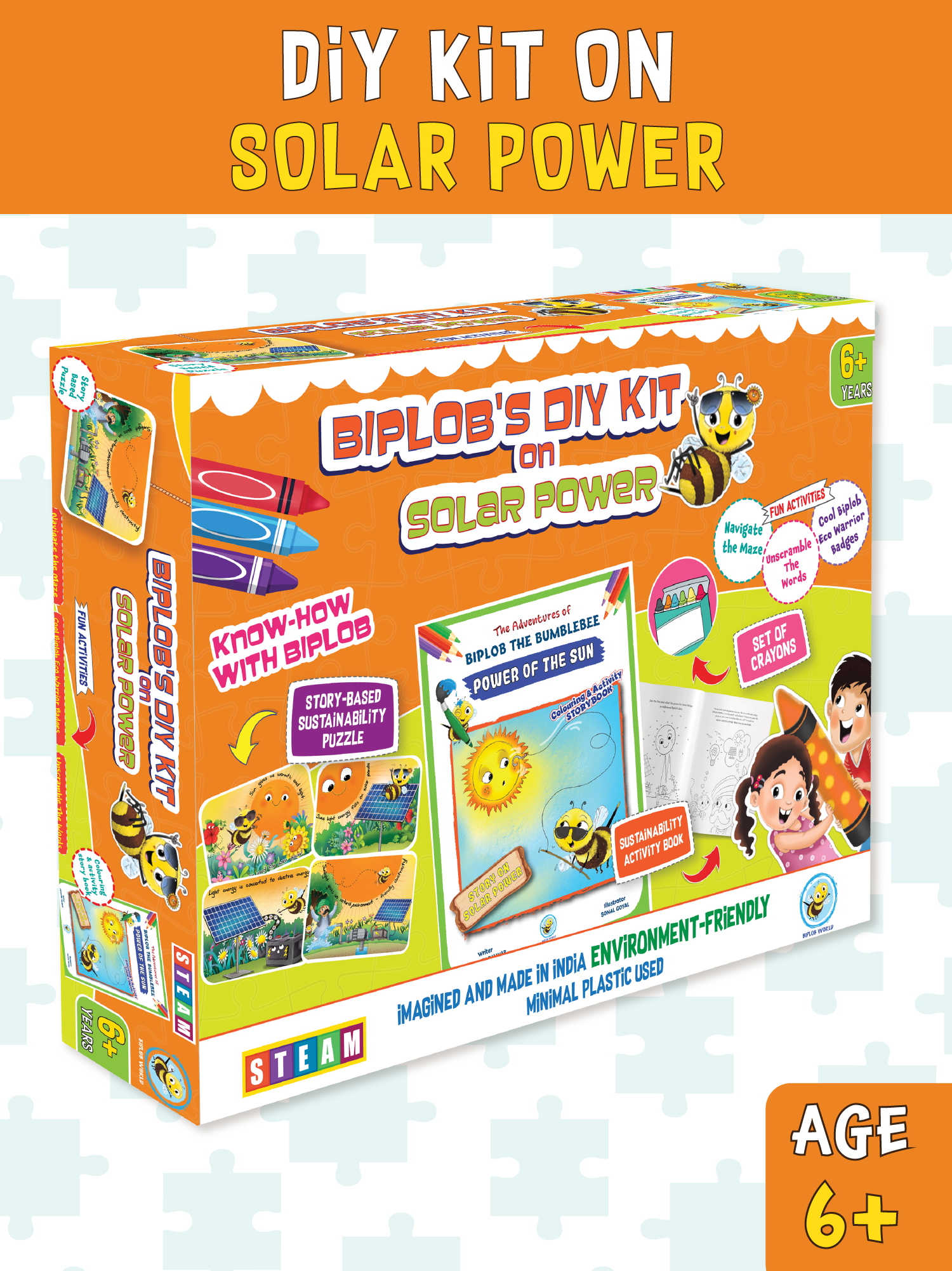 Biplob's DIY Kit on Solar Power