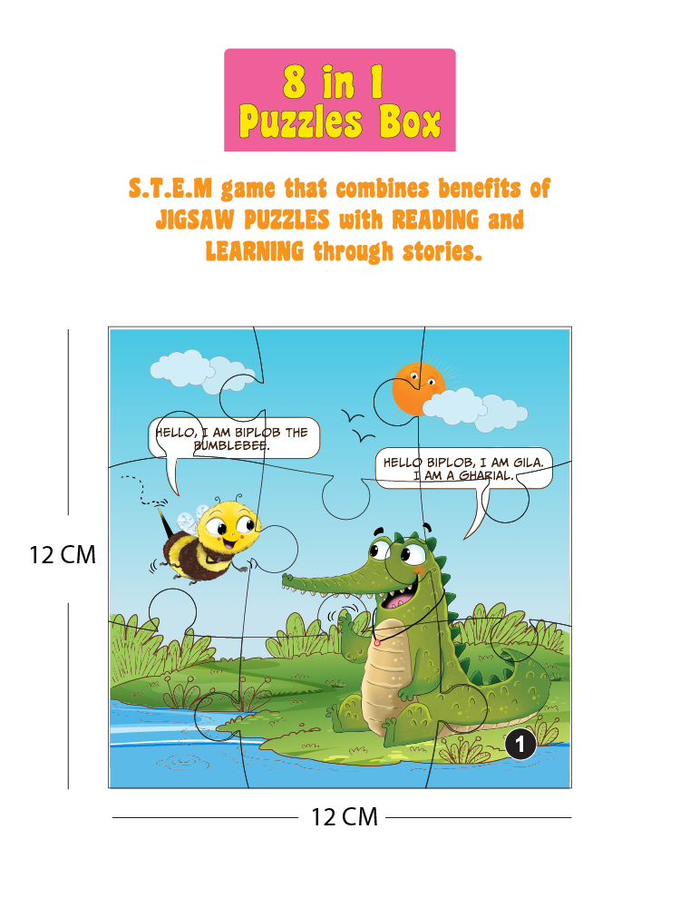 Solve to Learn – Biplob and Gila Jigsaw Puzzle - Biplobworld