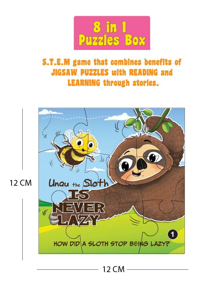 Solve to Learn – Biplob and Unau Jigsaw Puzzle - Biplobworld