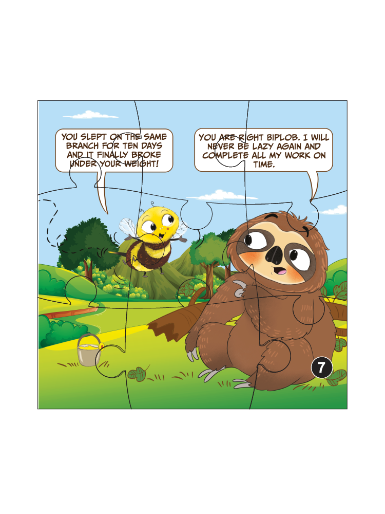 Solve to Learn – Biplob and Unau Jigsaw Puzzle - Biplobworld