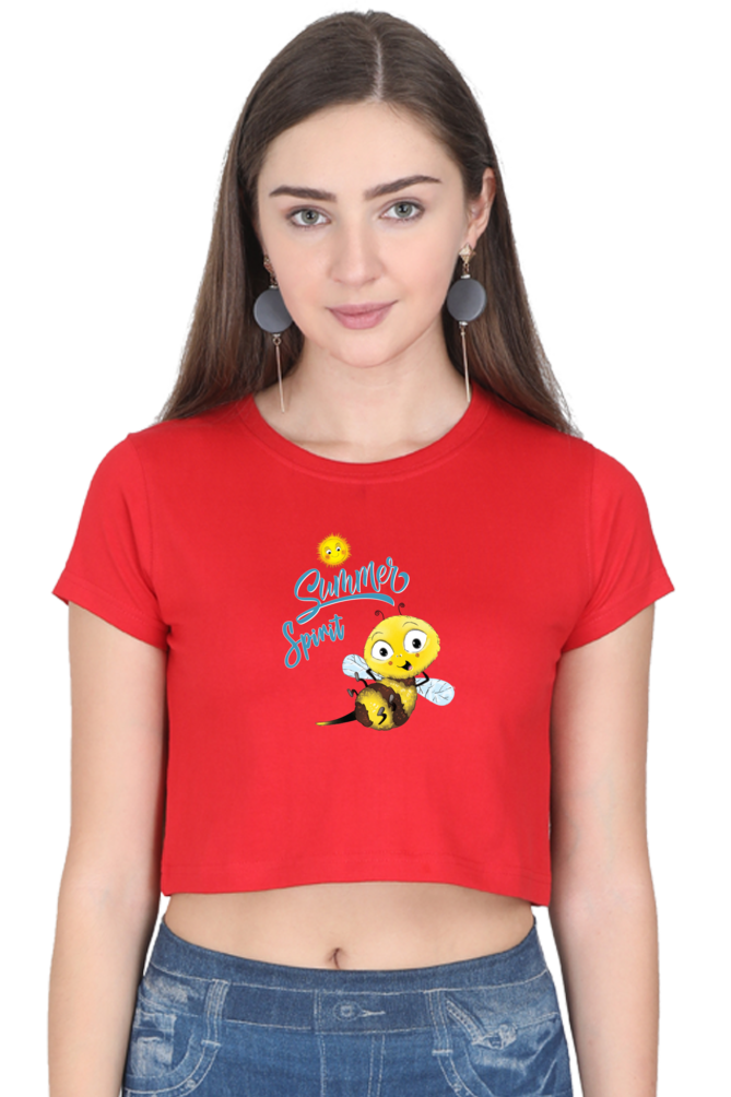 Women's Crop Top (WCTBSS) - Biplobworld