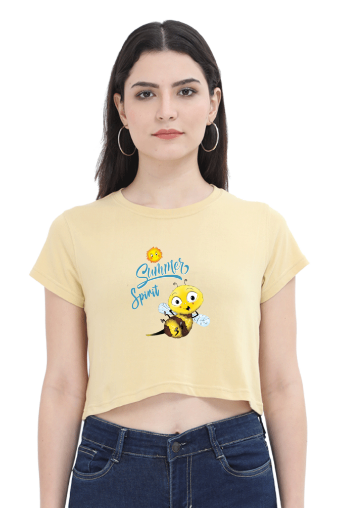 Women's Crop Top (WCTBSS) - Biplobworld