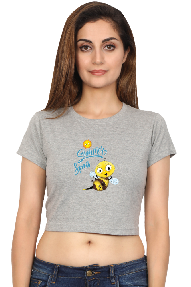 Women's Crop Top (WCTBSS) - Biplobworld