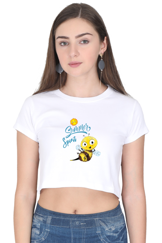 Women's Crop Top (WCTBSS) - Biplobworld