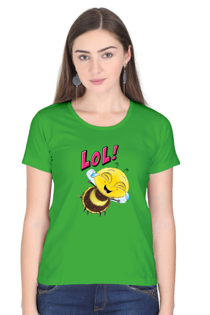 Women's T Shirt (WTBLOL) - Biplobworld