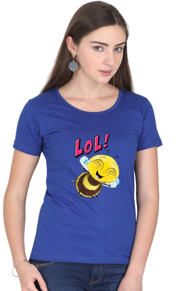 Women's T Shirt (WTBLOL) - Biplobworld