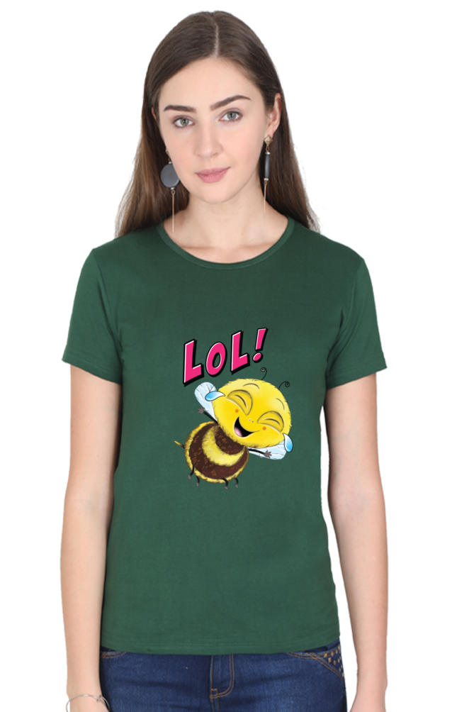 Women's T Shirt (WTBLOL) - Biplobworld