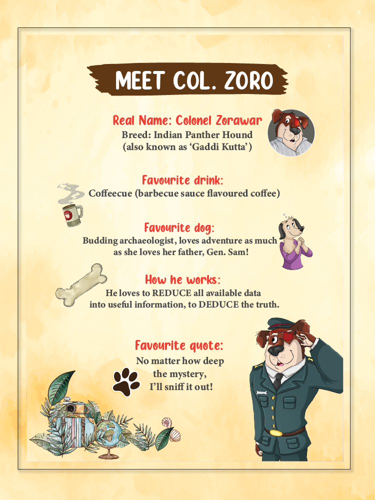 Col. Zoro Book 1: Mystery of the Haunted Lake