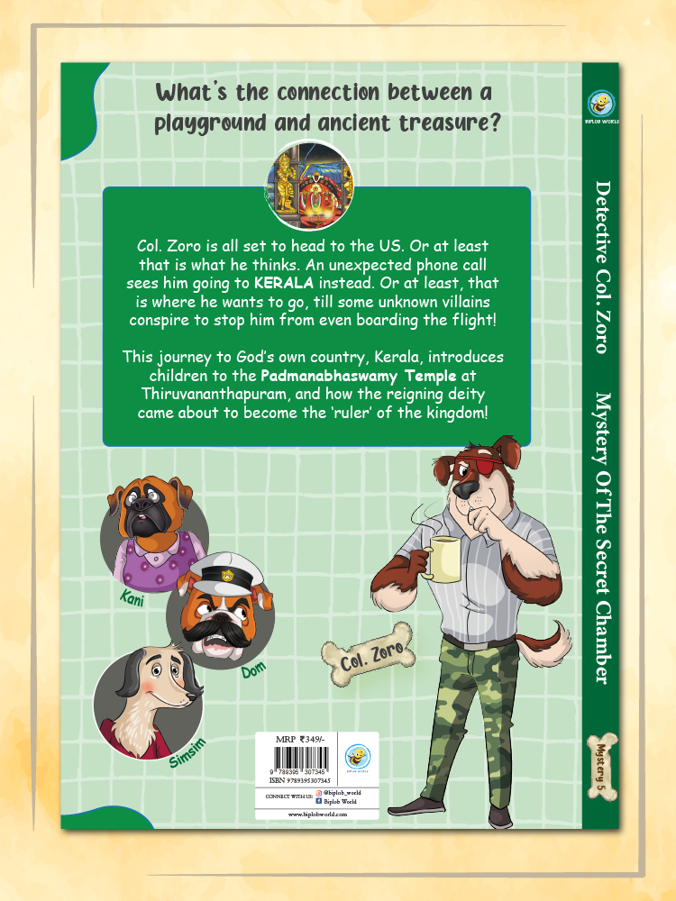 Col. Zoro Book 5: Mystery of the Secret Chamber