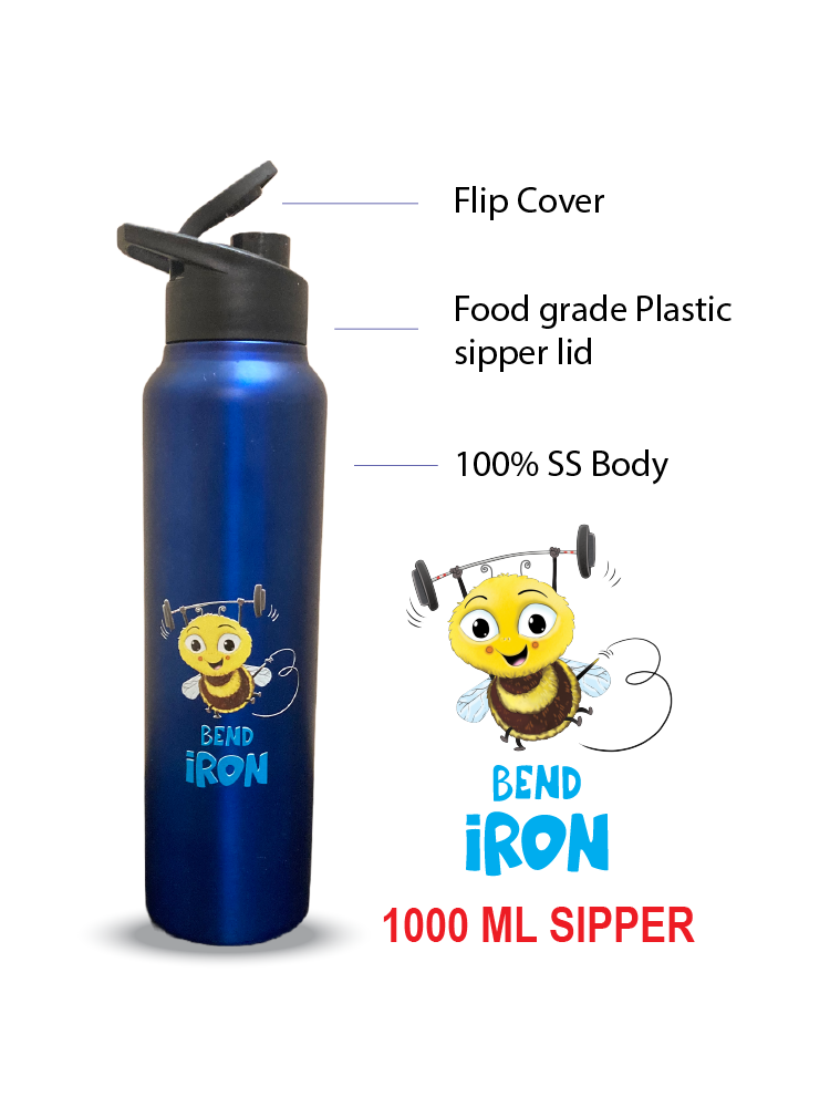 Sipper Blue - Bend Iron