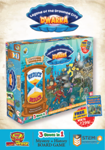 Reduce to Deduce: DWARKA (Legend of the Drowned City)