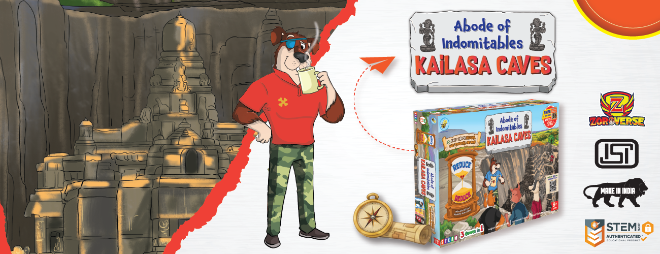 Reduce to Deduce: KAILASA CAVES (Abode of the Indomitables)