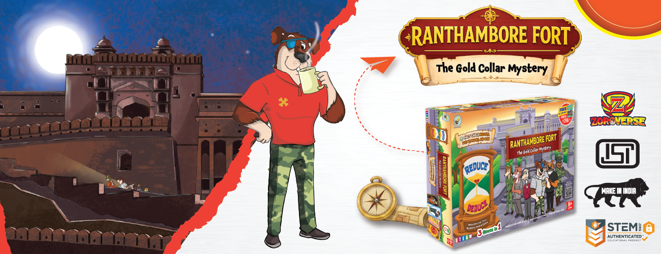 Reduce to Deduce: RANTHAMBORE FORT (The Gold Collar Mystery)