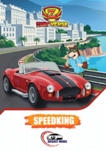 Zoro Verse SPEEDKING Diecast Car – 1:64 Speed Racer Metal Toy Car