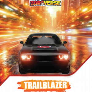 Zoro Verse TRAILBLAZER Diecast Car – Street Racer Metal Toy Car