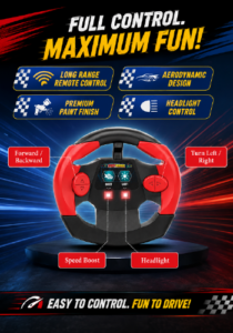 ZoroVerse DOMCRUISER Remote Control Car Toy