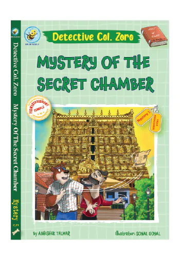 Detective Col. Zoro Book 5 Mystery of the Secret Chamber inspired by the history and mysteries of Padmanabhaswamy Temple