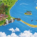 Ram Setu between India and Sri Lanka illustrating the historical mystery, geological formations and bridge described in the Ramayana